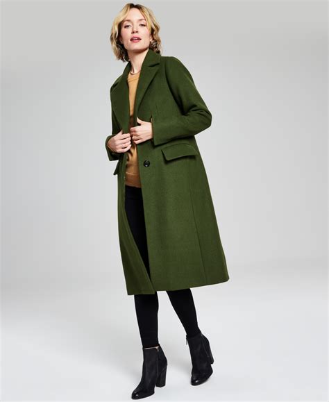 michael kors wool coat ladies|michael kors single breasted coat.